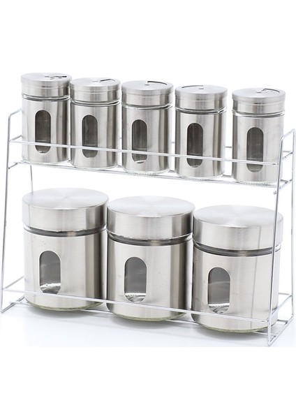 TW-TK8P Metal Silva Baharatlık 8' li