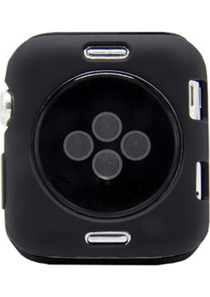 Apple Watch Uyumlu Seri 5 40 mm Armor Tpu Silikon Kılıf - Siyah fiyatları