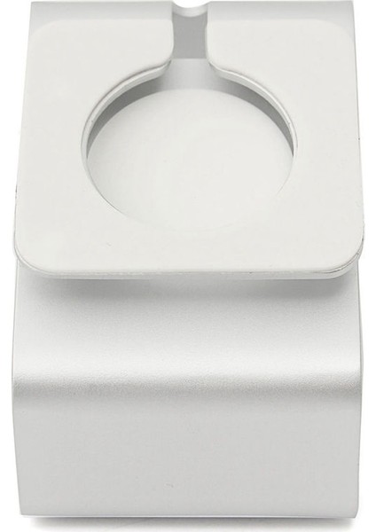 Apple Watch Uyumlu Seri 5 40 mm Için Alüminyum Şarj Standı - Gümüş