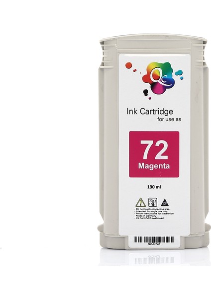 Hp 72 C9372A Kartuş 130 ml Kırmızı