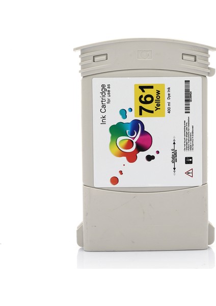 Hp 761 Cm992A Kartuş 400 ml Sarı