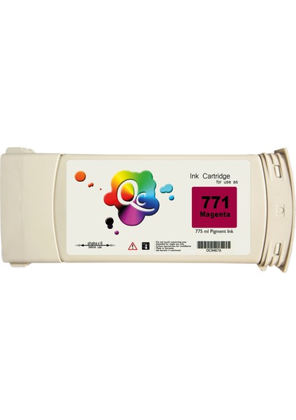 Hp 771 B6Y09A Kartuş 775 ml Kırmızı