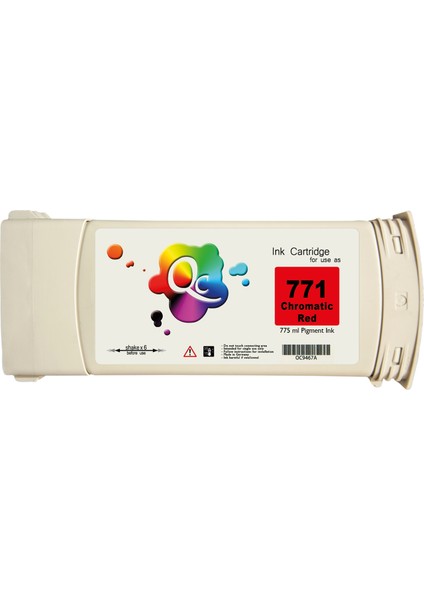 Hp 771 Ce038A Kartuş 775 ml Kırmızı
