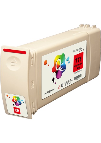 Hp 771 Ce038A Kartuş 775 ml Kırmızı