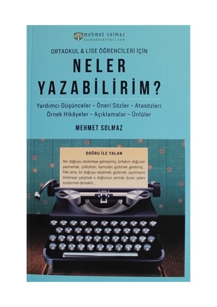 Neler Yazabilirim?