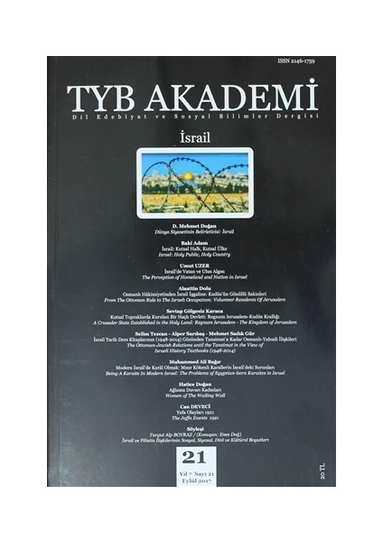 Sayı: 21 Eylül 2017