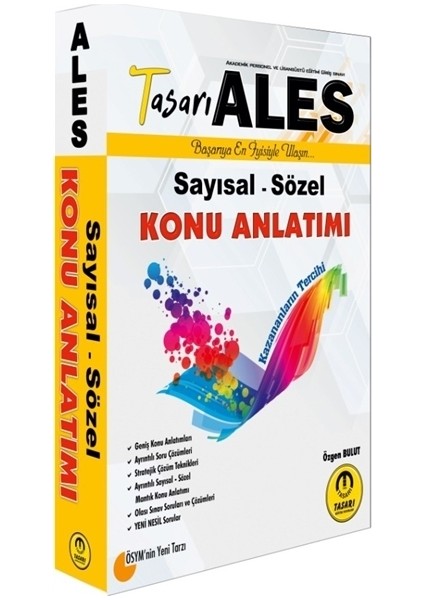 Tasarı ALES Hazırlık Sayısal-Sözel Konu Anlatımı