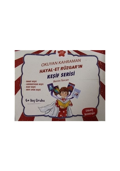 Okuyan Kahraman Hayal-Et Rüzgar'ın Keşif Serisi (4 Kitap)