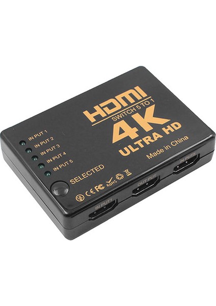 SL-HSW4K55 HDMI 5 to1 Swıtch 4K x 2K LR +Adaptör