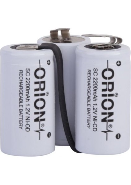 Orıon Moulinex Uyumlu 3.6V Şarjlı Süpürge Pili