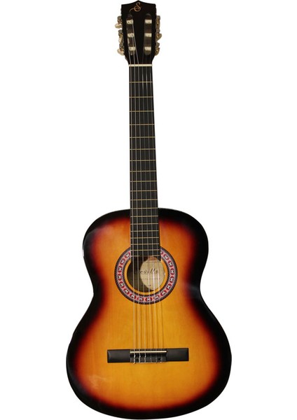 Klasik Gitar 4/4 Boy Günbatımı