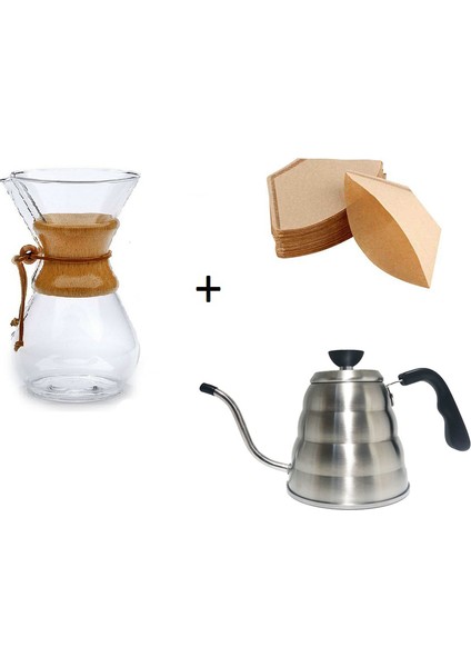Barista *chemex Set-1 (3'lü Set)