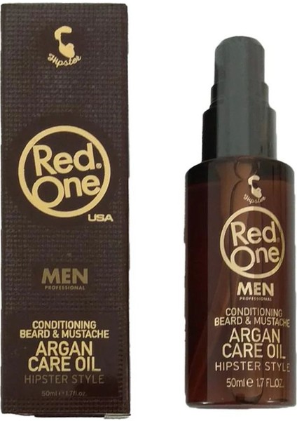 Red One Argan Sakal - Bıyık Bakım Yağ 50 ml