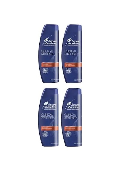 Head & Shoulders Clinical Strength Şampuan 400 Ml 4 Adet