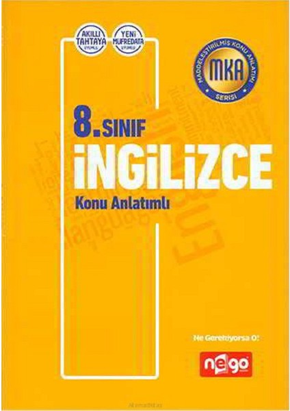 Nego 8. Sınıf Ingilizce Konu Anlatımı