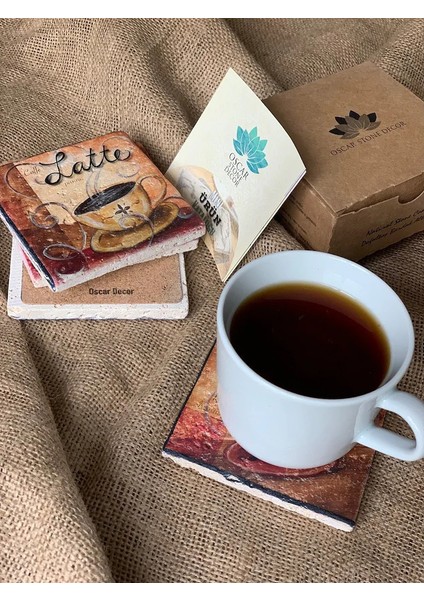 Doğaltaş Bardak Altlığı 4'lü Set 10 x 10 cm fiyatları