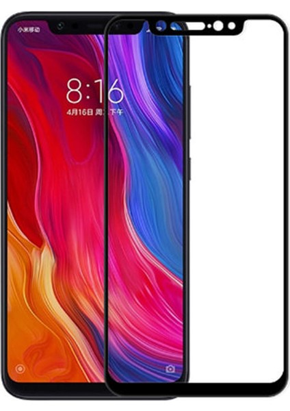 Samsung Galaxy A10s 5D Çerçeveli Tempered Ekran Koruyucu Siyah