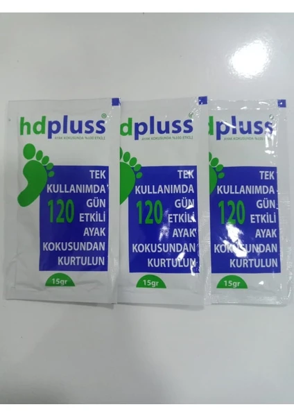 Hd Pluss 360 Gün Ayak Kokusuna Son 120 Gün Etkili