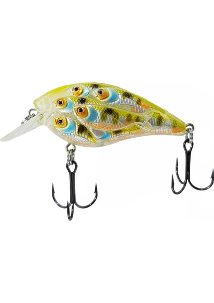 Minnow Sean C ( 7 cm Az Dalarlı Suni Maket Balık Yem 12,5 Gr)