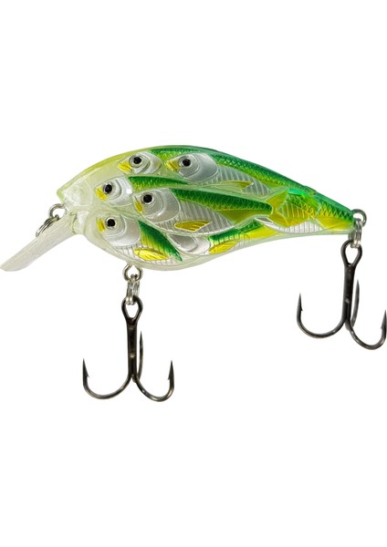 Minnow Sean D ( 7 cm Az Dalarlı Suni Maket Balık Yem 12,5 Gr)