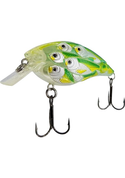 Minnow Sean D ( 7 cm Az Dalarlı Suni Maket Balık Yem 12,5 Gr)