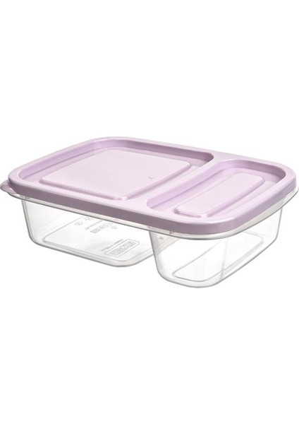 2 Bölmeli Saklama Kabı 4 Adet