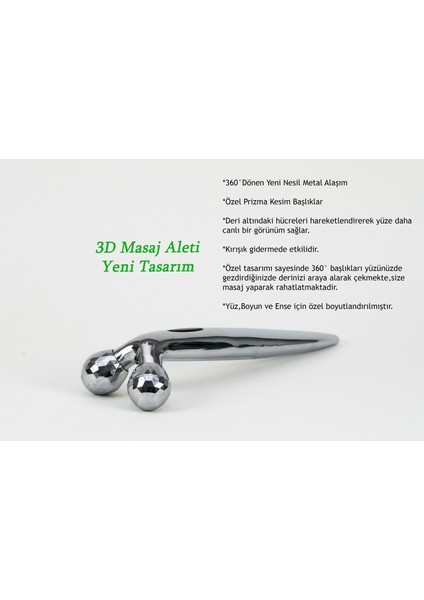 3d Boyun, Ense, Yüz Masaj Aleti