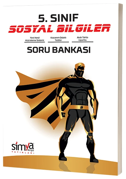 Simya Yayınları 5.Sınıf Sosyal Bilgiler Soru Bankası Kitabı