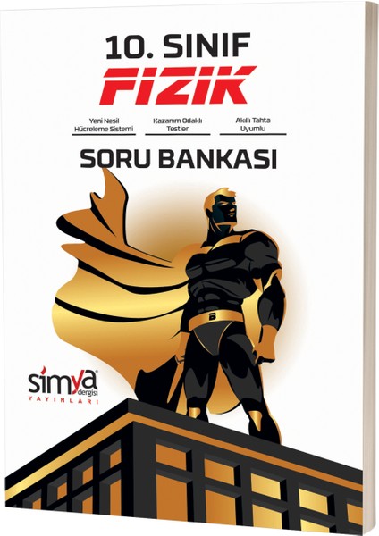 Simya Yayınları 10.Sınıf Fizik Soru Bankası Kitabı