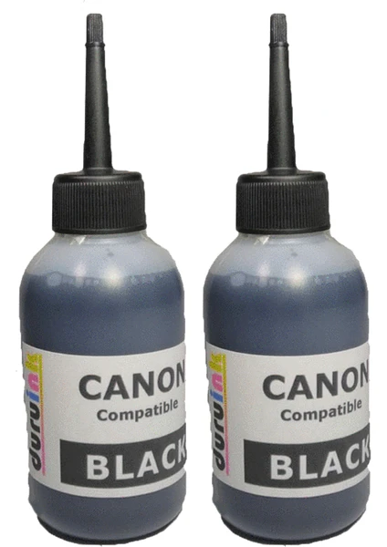 Canon E404 E414 E464 E474 E484 Kartuş Mürekkep Dolum Seti Pg 46 2x100 ml Siyah