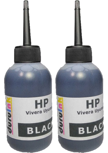 Hp G95 K80 V30 Kartuş Mürekkep Dolum Seti 2x100 ml Siyah