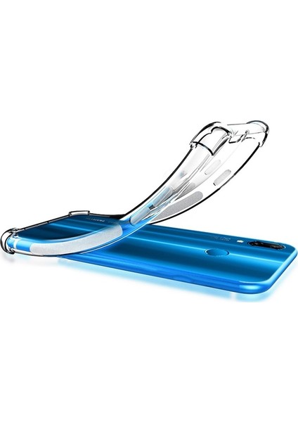 Samsung Galaxy A20s Kılıf AntiShock Ultra Koruma + Nano Glass Şeffaf modelleri