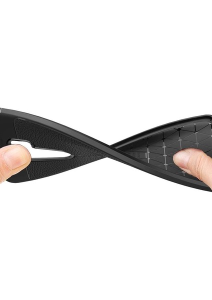 Xiaomi Redmi Note 8 Pro Kılıf Niss Silikon Deri Görünümlü Siyah fiyatları