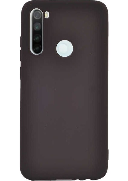 Xiaomi Redmi Note 8 Kılıf Premier Silikon Esnek Koruma + Nano Glass Siyah