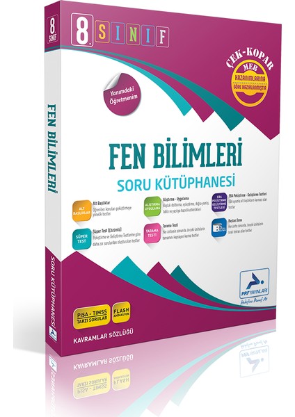 8. Sınıf LGS Fen Bilimleri Soru Kütüphanesi 2020