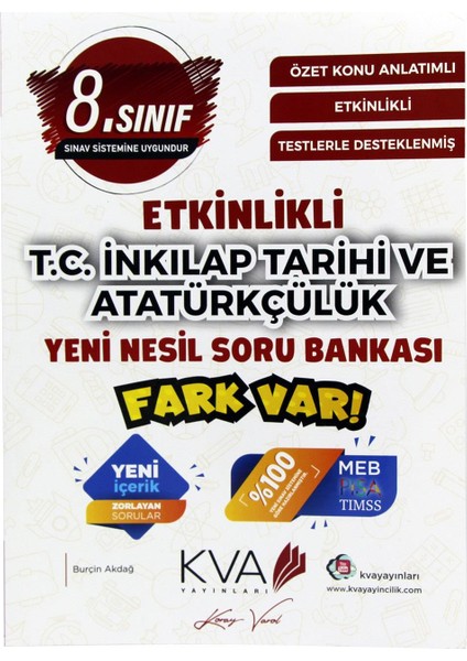 8.Sınıf Fark Var Inkılap Tarihi Etkinlikli Soru Bankası
