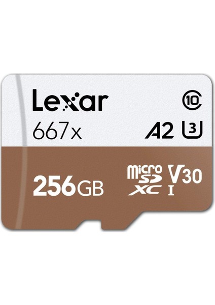 256 GB 667X Microsdxc Hafıza Kartı + SD Adaptör