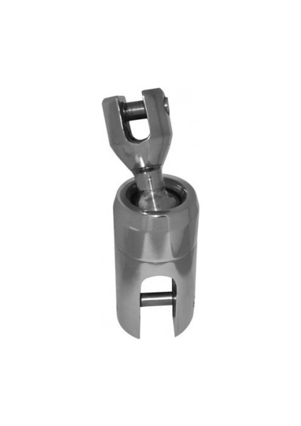 Krom Paslanmaz Delta Çıpa Fırdöndüsü 06 mm