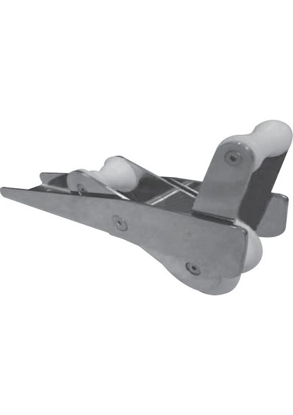Krom Paslanmaz Mafsallı Burun Makarası 75X500 mm