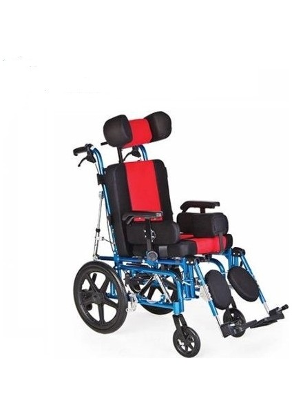 KY958LC - 36 cm Çocuk Spastik Tekerlekli Sandalyesi - Comfort Plus