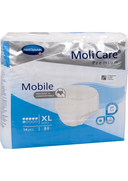 Prem. Mobile 6 Damla Xl -Külot Bez Mavi