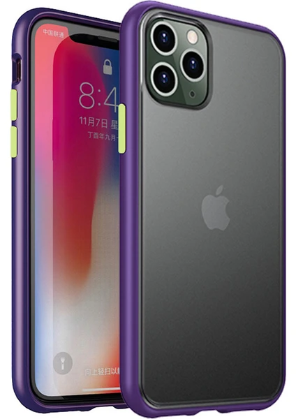 Apple iPhone 11 Pro Max Kılıf Zore Fri Silikon