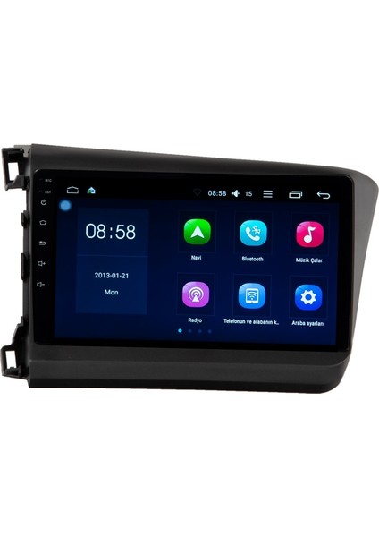 Honda 2014 Civic 9" Android Double Teyp