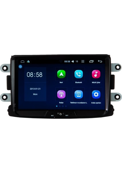 Dacia Universal 8" High Android Double Teyp