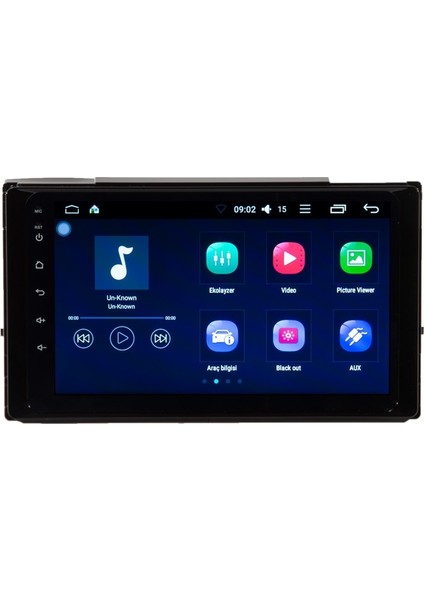 Toyota 2017 Corolla 8"Android Double Teyp