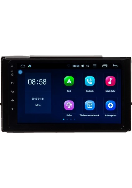 Toyota 2017 Corolla 8"Android Double Teyp