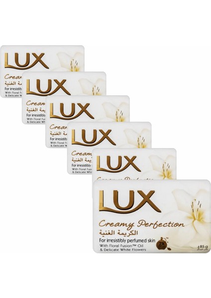 Lux Sabun Creamy Perfection 6 x 85 gr