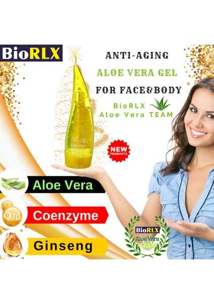 Aloe Vera Ginseng Q10Anti Aging Jel 250 ml modelleri