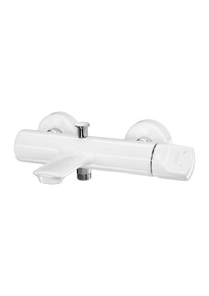 Eca Myra Banyo Bataryası Beyaz Boyalı-Krom 104102470