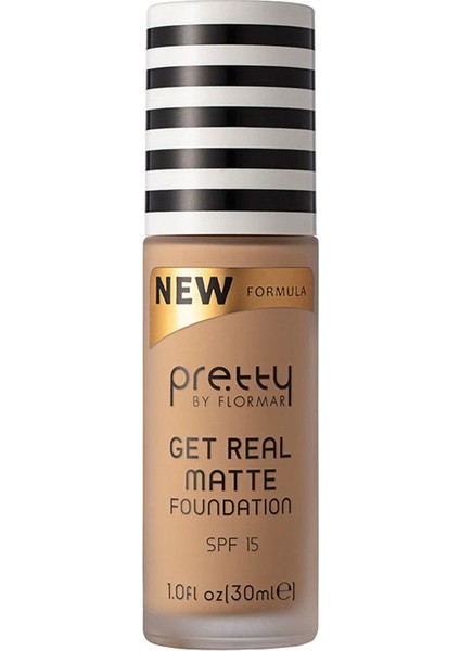 Pretty Mattifying Foundation - Mat Fondöten Soft Beige NO:005